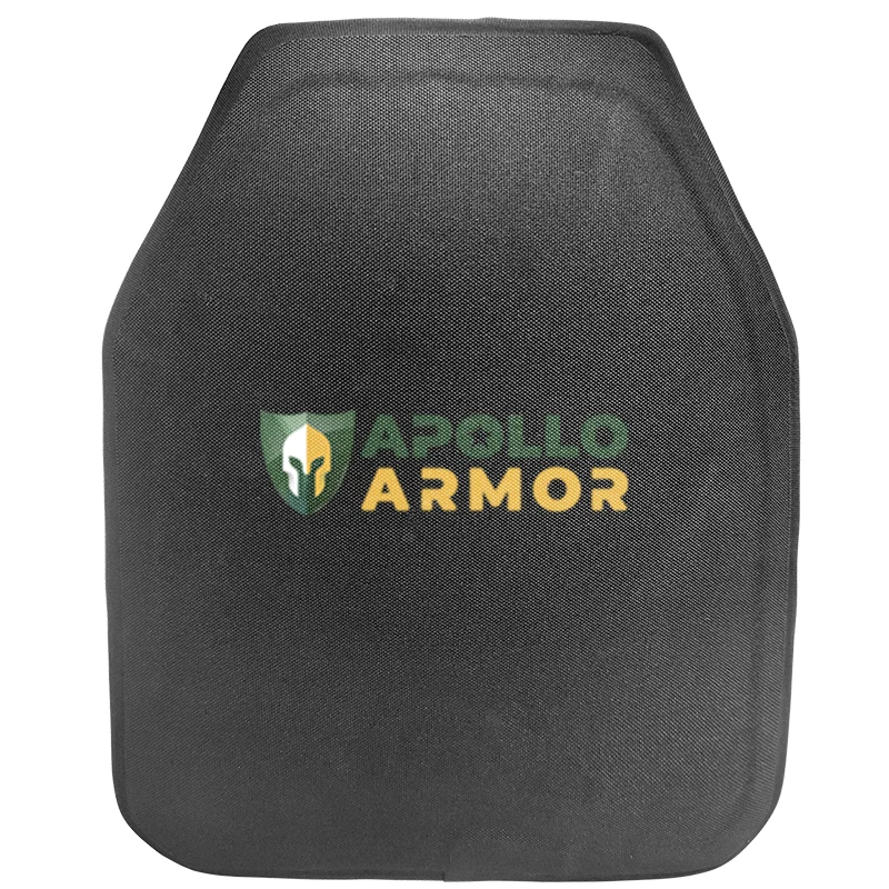 Monolithic SiC+ UHMWPE Ballistic Plate with NIJ Level III Protection