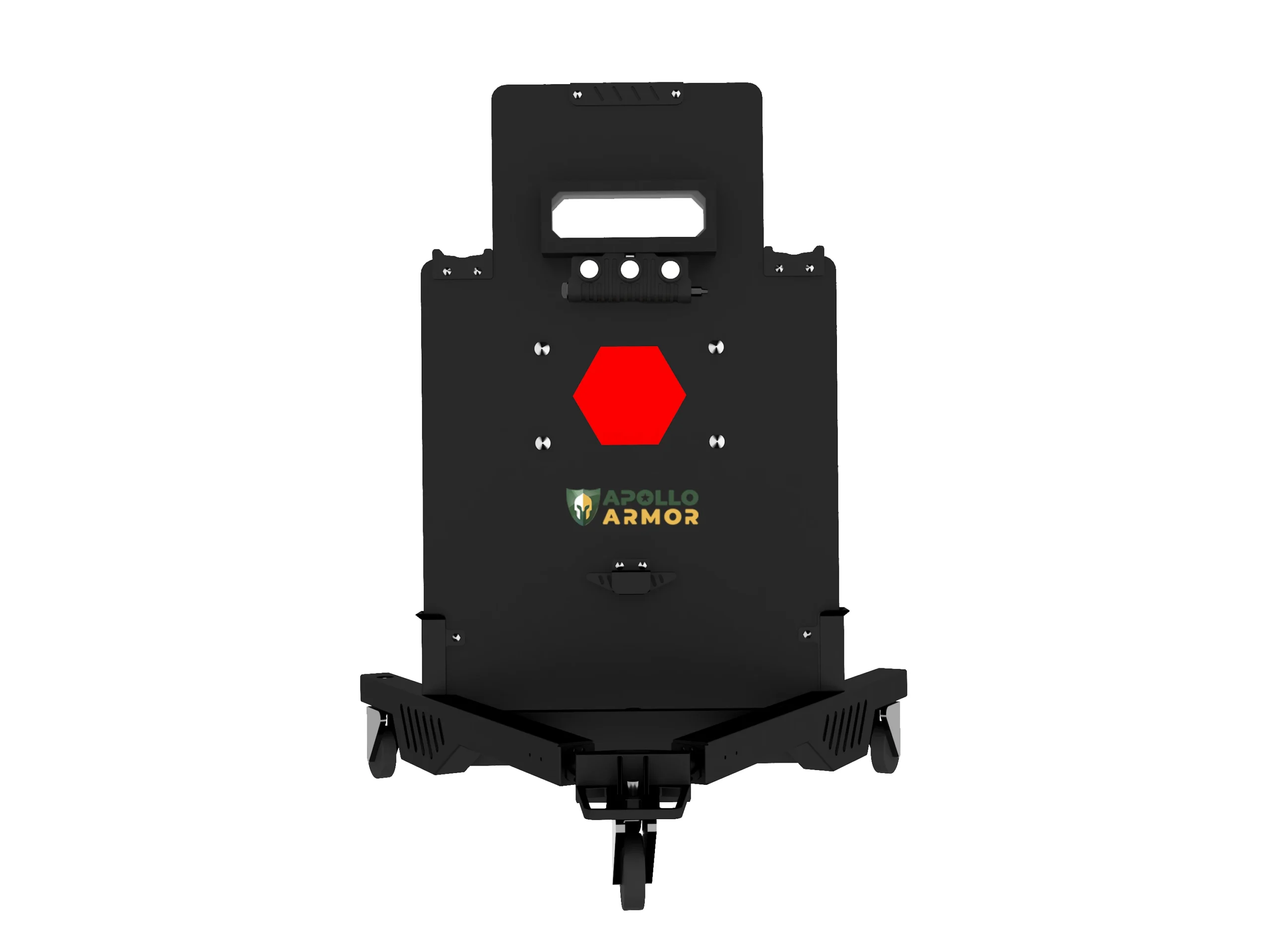 Mobile Tactical Ballistic Shield with NIJ Level III Protection